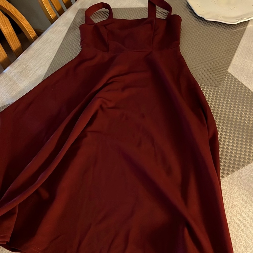Red CUTE2/15$🔴SIMPLE DRESS L❤️LAST CHANCE